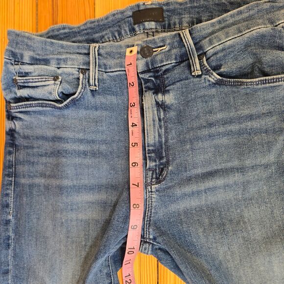 Mother The Looker Skinny Jeans 29 Dark Wash High Rise Slim Classic Minimalist - Picture 15 of 16